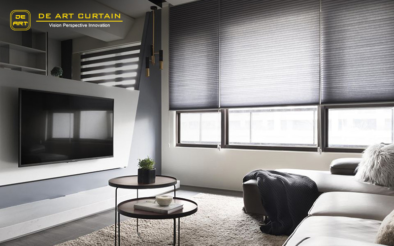 Blackout blinds to ensure light control and privacy