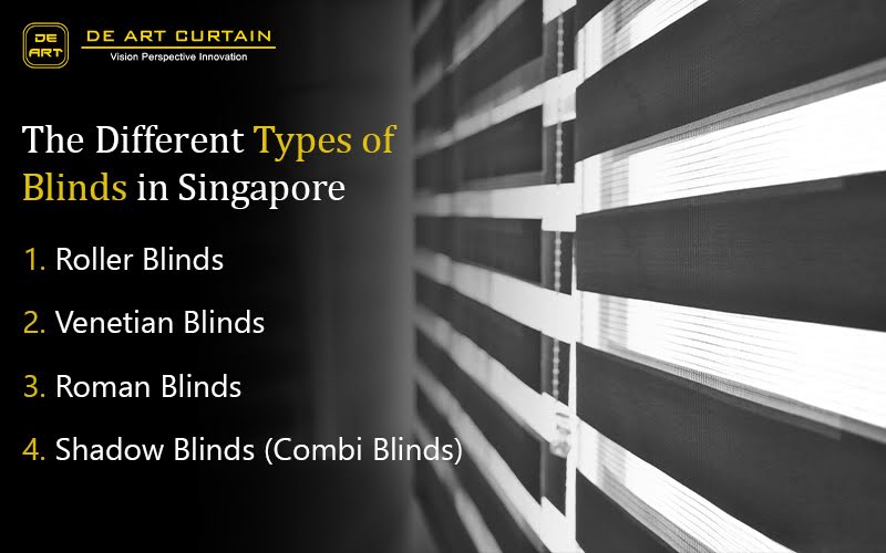 Types of blinds in Singapore